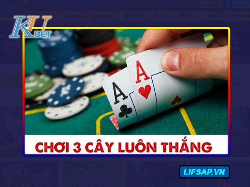 chơi bài 3 cây bịp